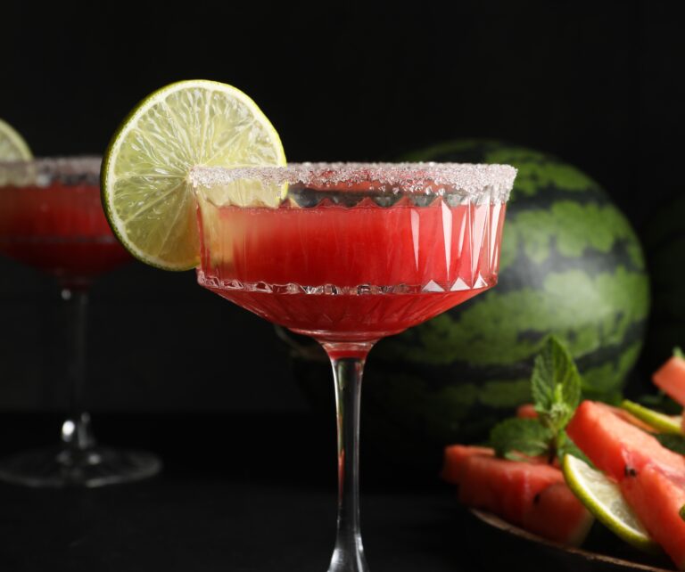 Spice Up Your Summer with an English Watermelon Jalapeno Margarita!